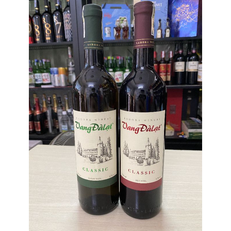 Vang Đà Lạt CLASSIC 12% 750ml