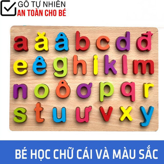 Đồ chơi giáo dục bảng chữ cái Tiếng Việt In Thường cao cấp