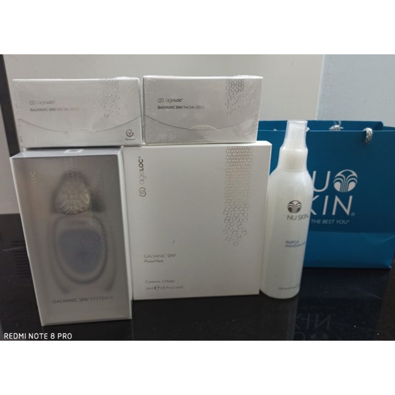 Nuskin chính hãng - Máy nâng cao Galvanic Spa - xóa nhăn - ngăn ngừa lão hóa.