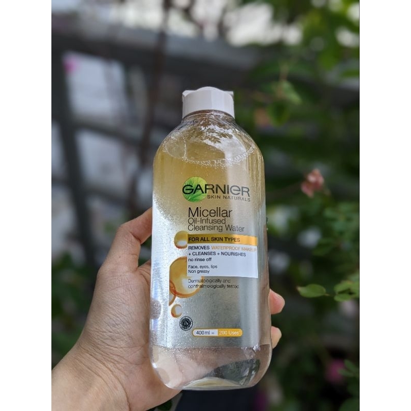 Nước làm sạch và tẩy trang đa năng Garnier Micellar Water 400ml