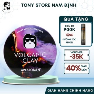 Sáp vuốt tóc Volcanic Clay V5 2021 Nắp nhôm chính hãng