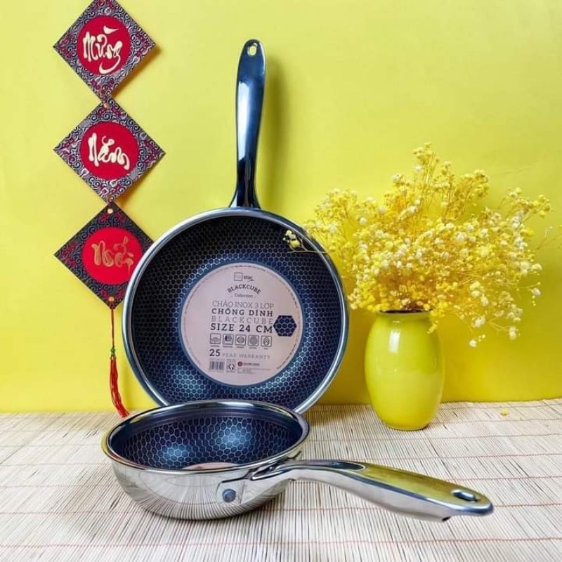 Chảo sâu lòng blackcube Fivestar 20cm