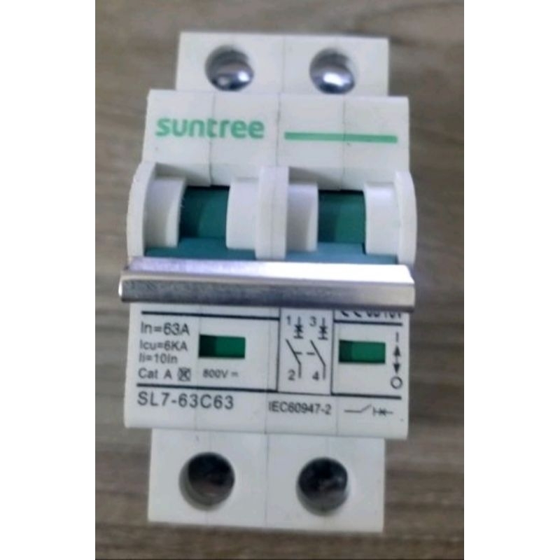 APTOMAT DC 2P 800VDC – SL7N-63 – SUNTREE