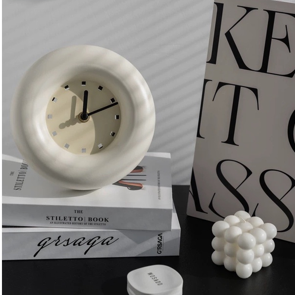 Đồng hồ Choice Clock để bàn kết hợp treo tường phong cách retro