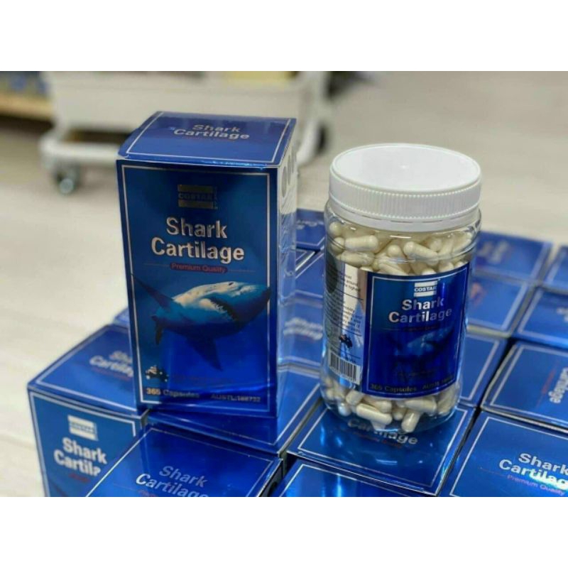 Viên uống sụn vi cá mập shark cartilage 750mg của Úc loại 365 viên.
