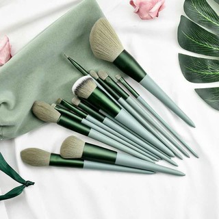 Bộ cọ xanh 13 món tặng kèm túi vải