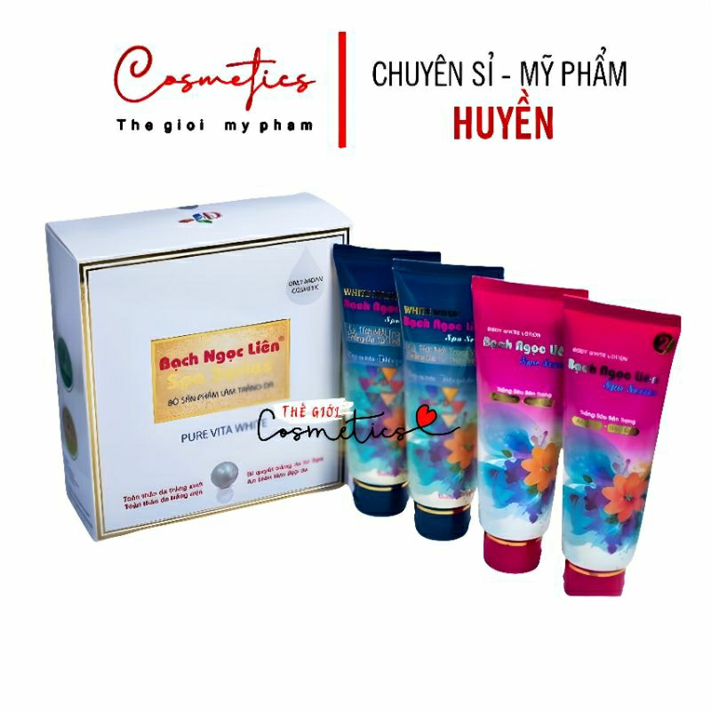 Tắm trắng Bạch Ngọc Liên Spa Series