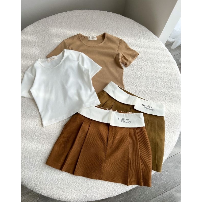 Chân váy phối lưng Cocobebe