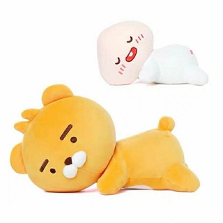 Gấu bông Ryan và đào Apeach Kakao Friend.