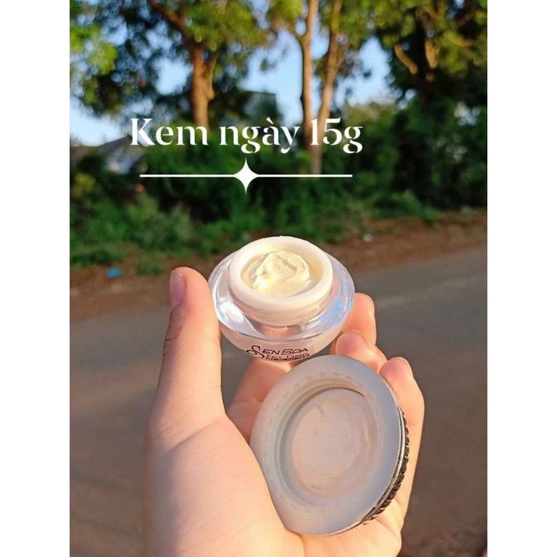 Kem face collagen sen spa