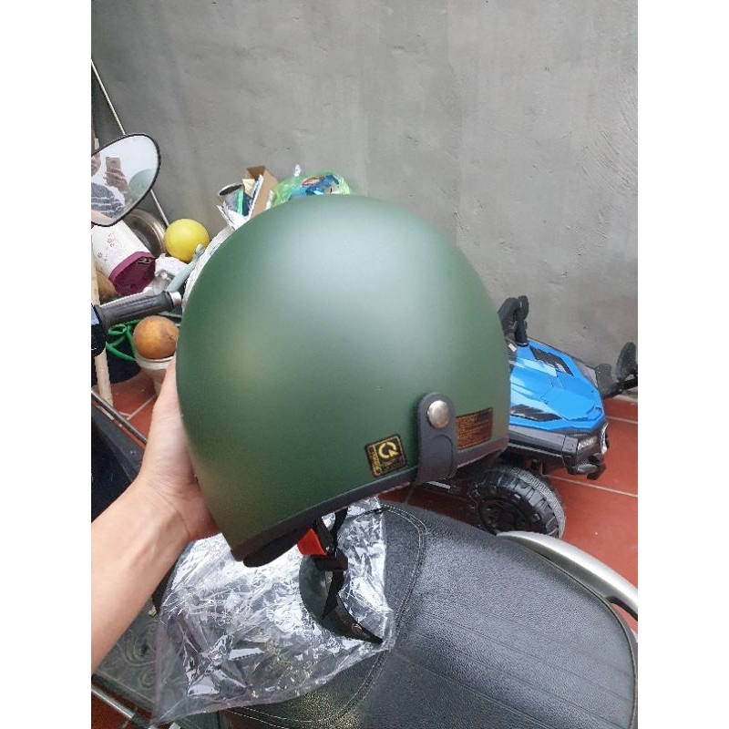 Mũ 3/4 phượt đẹp -mũ 3/4 đầu
