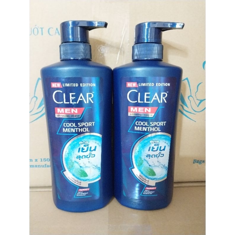 Dầu Gội Đầu Clear Men Thái 450ml