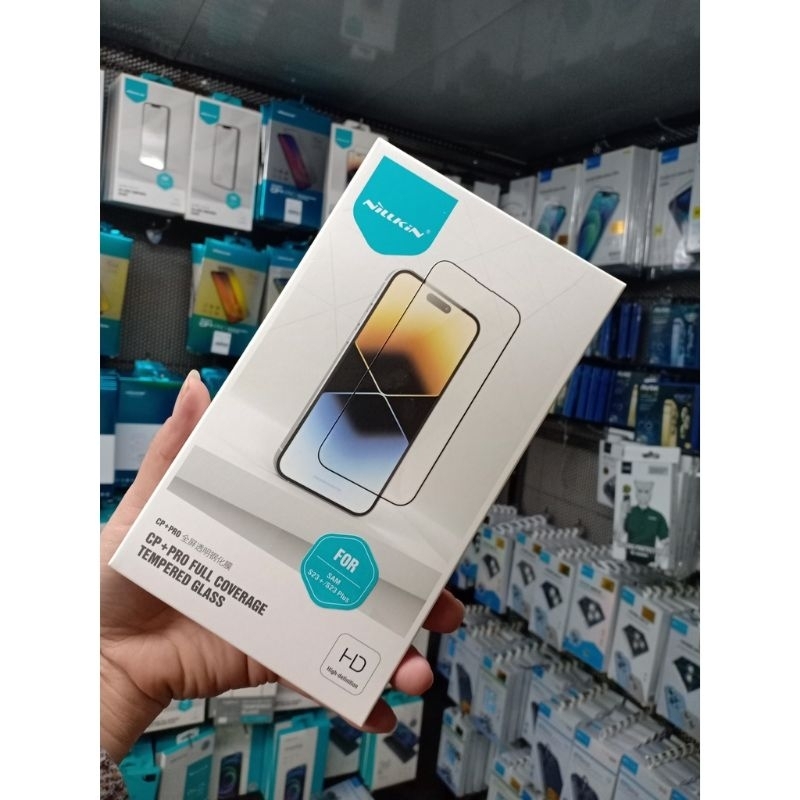Kính Cường lực Nillkin Amazing CP+ Pro full  màn hình cho Samsung Galaxy S23, galaxy s23+, galaxy s23 plus, s23plus