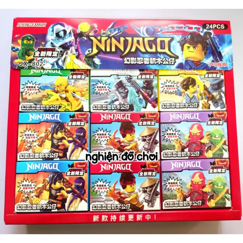 Combo 5 hộp lego NINJAGO. Hàng mới về. Giao ngẫu nhiên không trùng.