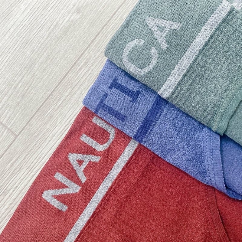 Quần lót nữ NAUTICA nguyên mông vải thun dệt-quần lót nữ vải cotton mềm co giãn thoải mái