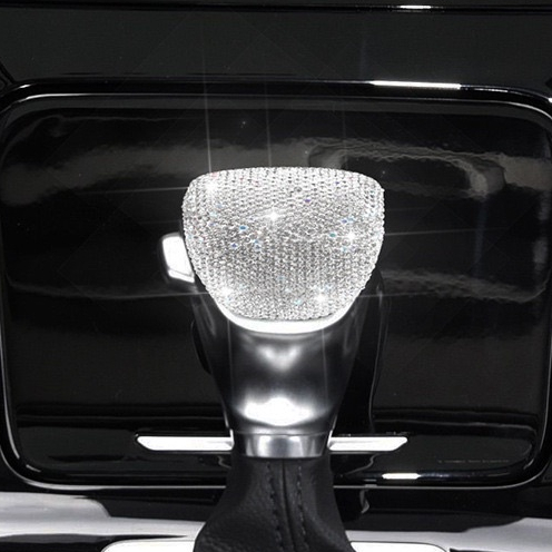 Ốp Cần Số Đính Đá Xe Kia Cerato, Kia K3 K3 18-21 Trang Trí Xe Hơi