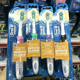 Bàn chải pin oral-b complete - dùng pin aa, làm sạch hiệu quả, nhiều màu sắc