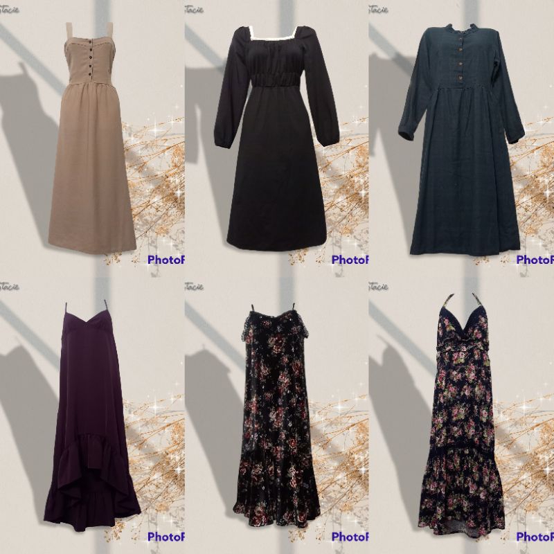 Đầm 2hand, đầm si 115 172 (Ins:catchy_2hand)
