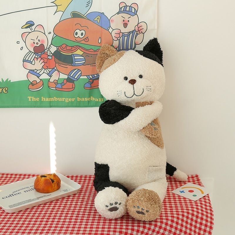 GẤU BÔNG MÈO BÔNG GỐI ÔM 50cm 90cm HÀNG CAO CẤP