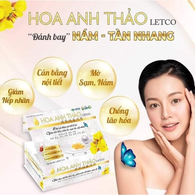 Tinh dầu hoa anh thảo, skin evas, viên uống hỗ trợ cải thiện nội tiết tố nữ - ảnh sản phẩm 7