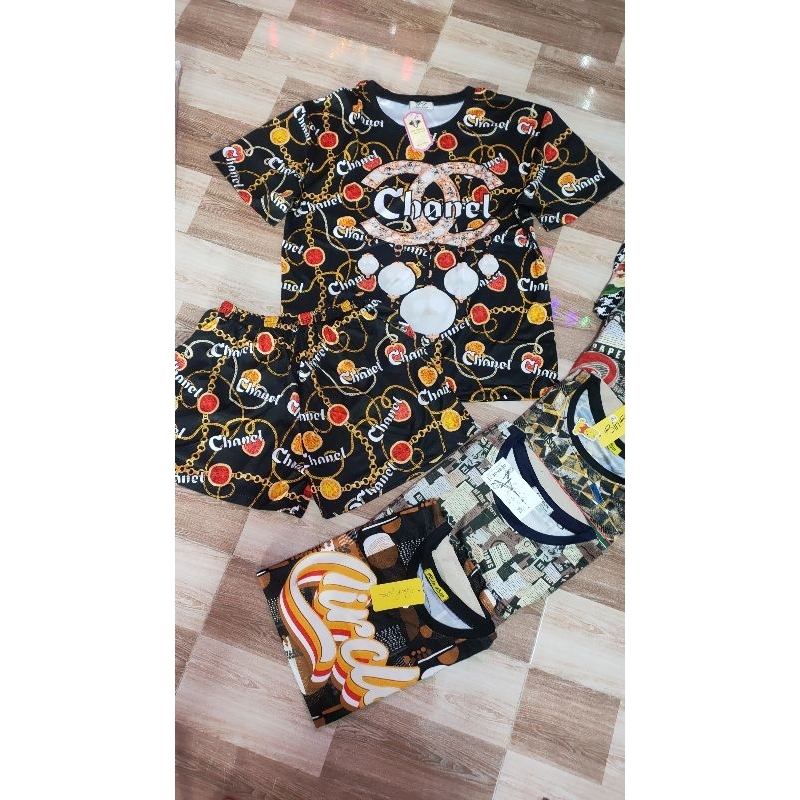 Bộ đùi form rộng thun lạnh 3d loại 1