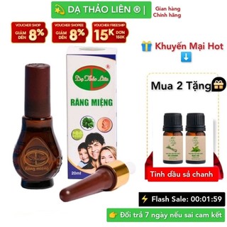 Tinh dầu răng miệng Dạ Thảo Liên hàng chính hãng 5ml và 20ml
