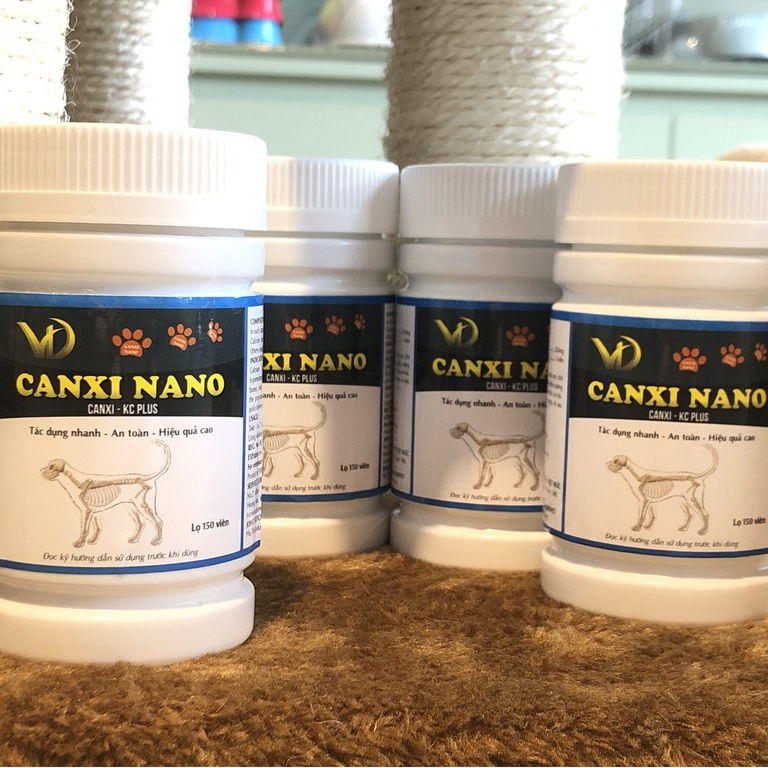 CANXI NANO CHO CHÓ HỘP 150 viên