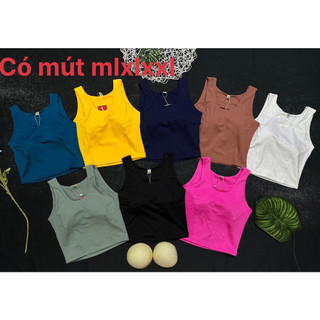 Croptop 3 lỗ nữ, áo tập gym yoga aerobic nữ h4548