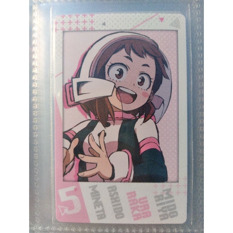 Thẻ bài snapmide Deku, Ochako, Momo