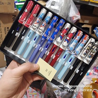#437 12cây bút máy xóa được siêu anh hùng