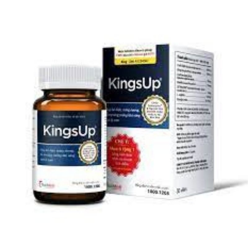 Kingsup (Kings up) hỗ trợ tăng cường sinh lý nam, giúp bổ thận tráng dương