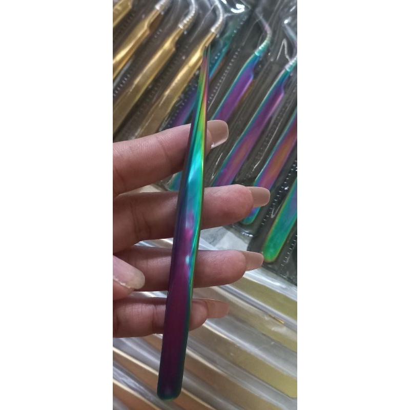 Nhíp gắp mi, tách mi 7 màu