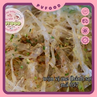 Bánh tráng trộn vị me - me tôm