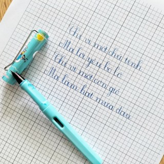 Bút Hoàng Ngọc T04 ngòi lá tre êm trơn nét thanh nét đậm bút mực luyện chữ