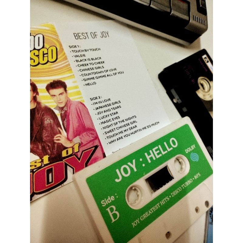 Bộ 3 băng cassette Disco thập niên 80 , 90 Type ll Chrome