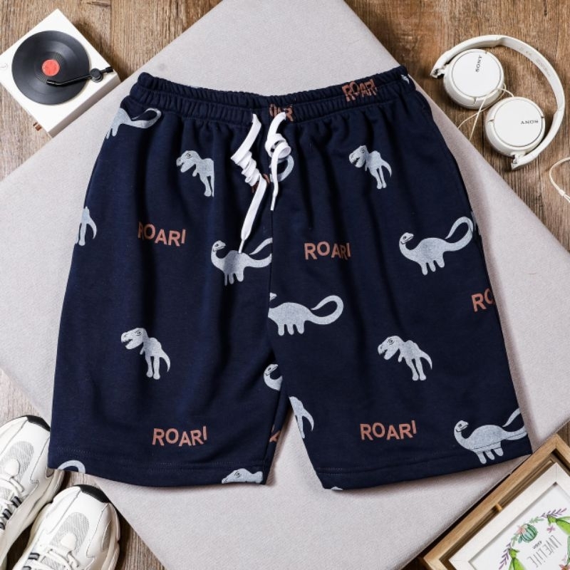 Quần short thun cotton da cá bé trai size đại 22-52kg lên chuyền từ vải dư
