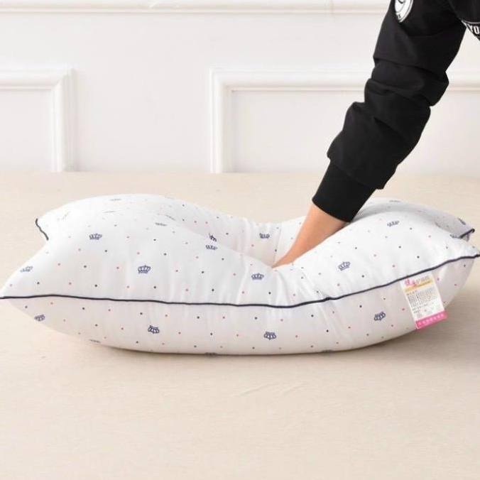 Hàng xuất Nhật, ruột gối đầu Hilton cao cấp cho khách sạn, kích thước 48*74, nặng 1.7kg/ 1đôi.