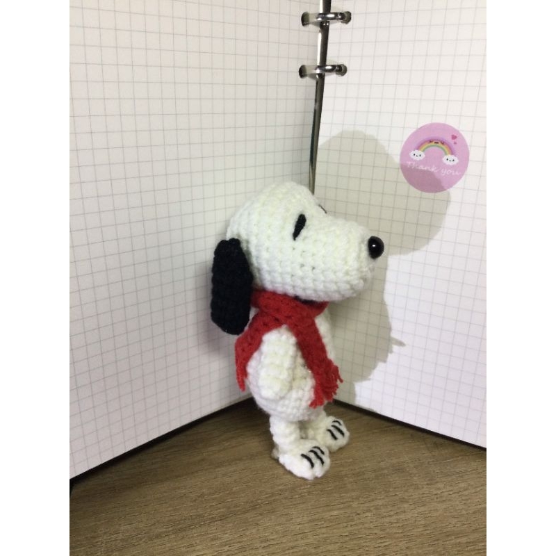 🌼Chú chó Snoopy bằng len 🐶(HANDMADE)