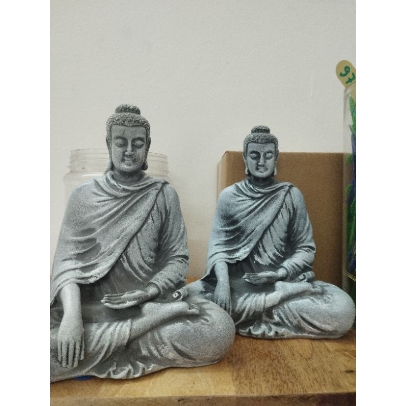 Tượng Phật Thích Ca Ấn Xúc Địa 17cm