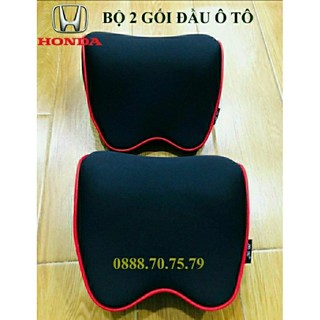 [HCM] Bộ 2 gối cao su non ô tô, êm dịu- Màu đen, kem