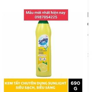 Kem tẩy chuyên dụng sunlight siêu sạch siêu sáng 690g.