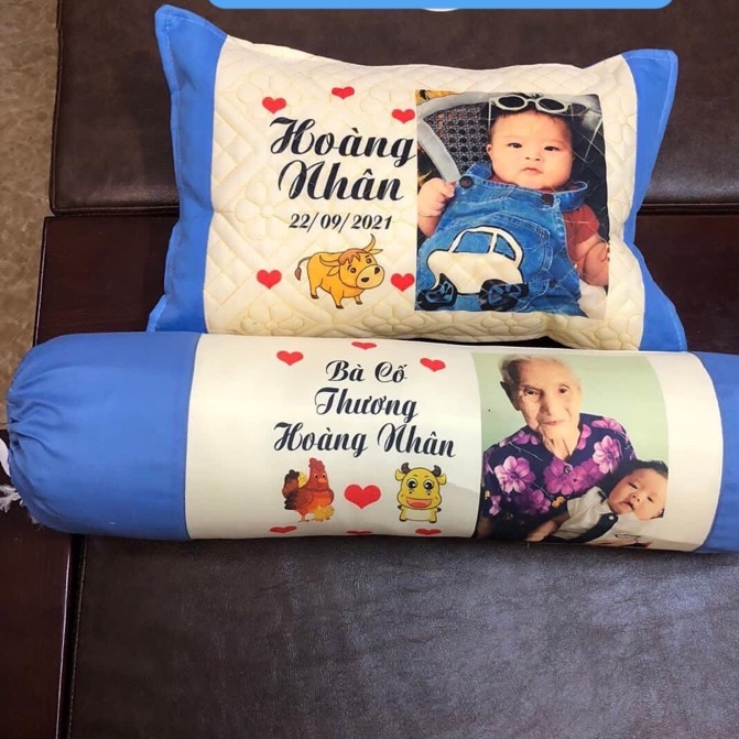 Gối ôm cho bé, gối ôm in hình theo yêu cầu