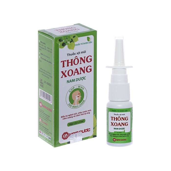 Xịt mũi Thông Xoang Nam Dược