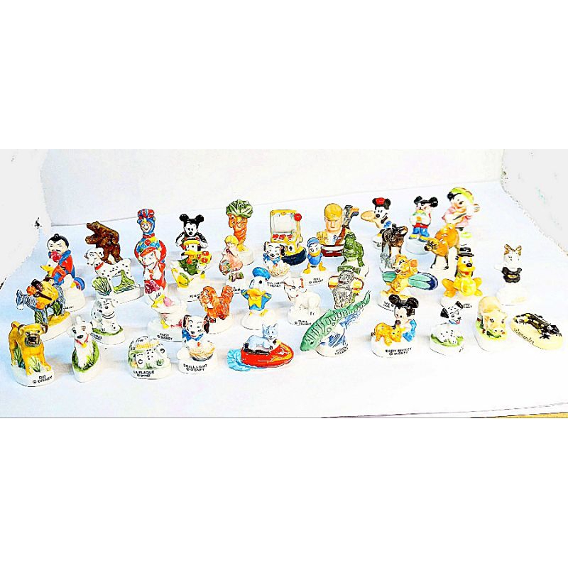 Tượng sứ tí hon lẻ vẽ thủ công chuyên xuất khẩu