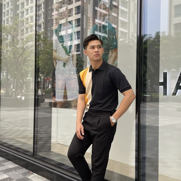 Áo thun nam POLO thiết kế vải cá sấu cao cấp ngắn tay cực sang trọng