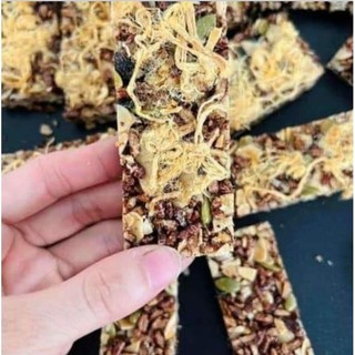 Thanh gạo lứt chà bông mix hạt