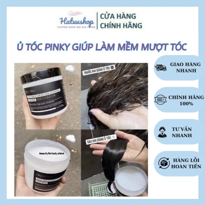 Ủ Tóc Pinky Phục Hồi Tóc Hư Tổn