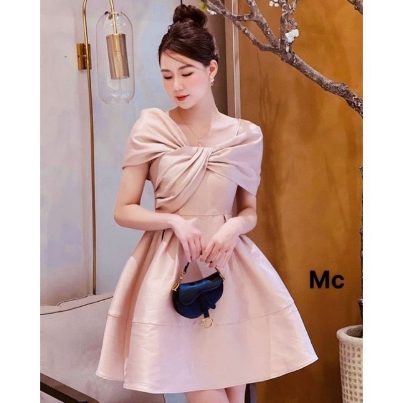 Đầm Rớt Vai Big Size