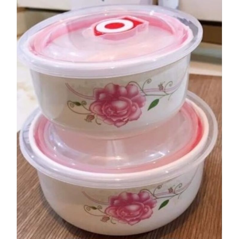 Bộ 2 thố sứ có nắp