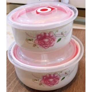 Bộ 2 thố sứ có nắp